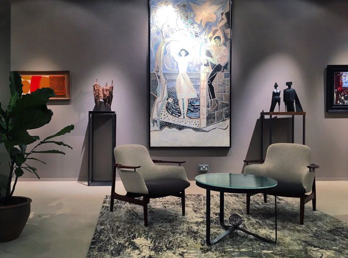 FRONT rugs at Masterpiece London